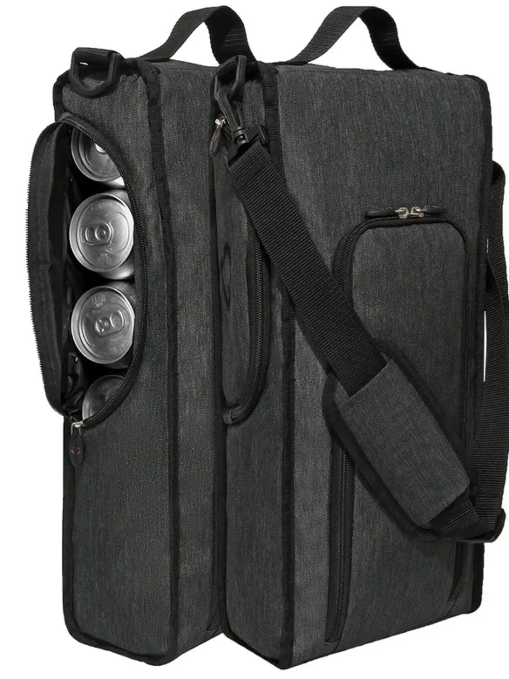 CaddyDaddy Golf Beverage Beer Drink Can Insulated Cooler Bag With Carry Strap